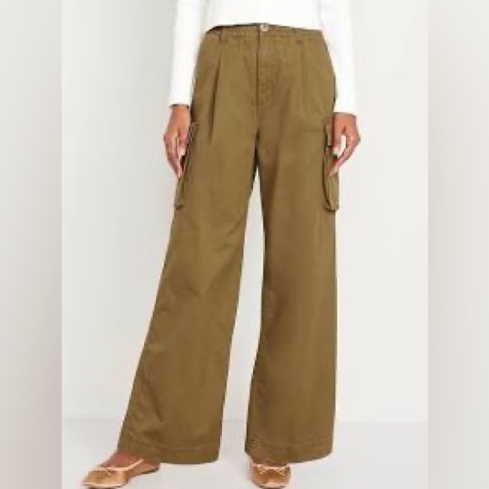 Women's Wide-Leg Cargo Pants